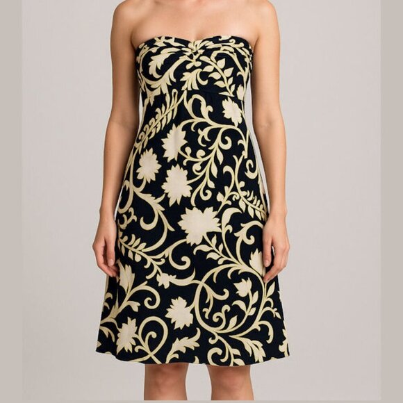 Gorgeous Flowing Ann Taylor Strapless Dress 2 - Picture 1 of 4